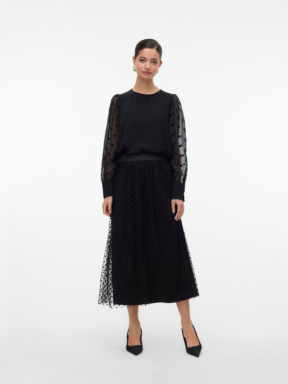 VMALVA Top - Black - VERO MODA & VILA Bergvik